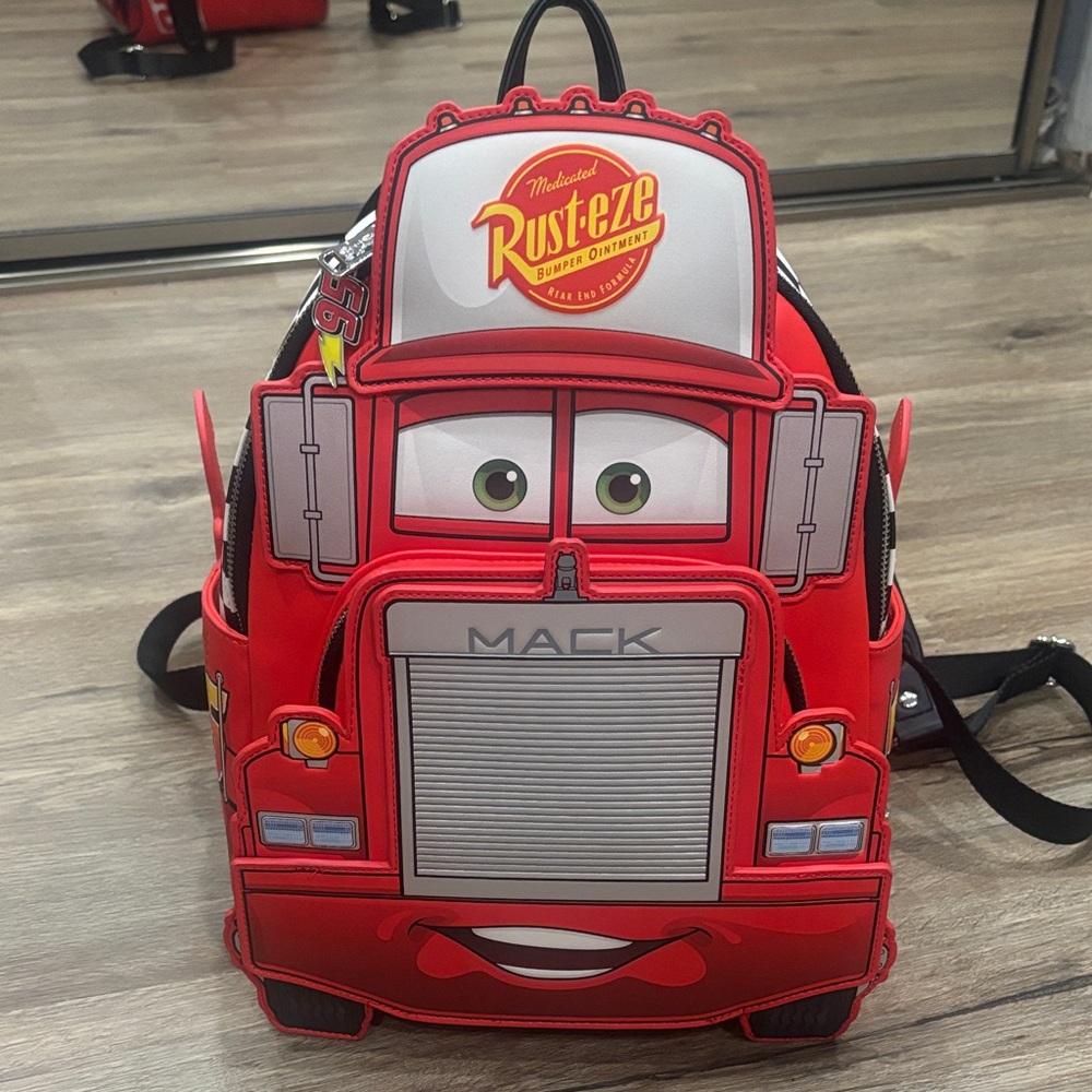 Loungefly Red Mack Backpack